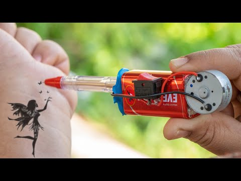 How To Make a Simple Permanent Tattoo Machine at Home - UCsSdGsFs8Cby3oxiMHTCNEg