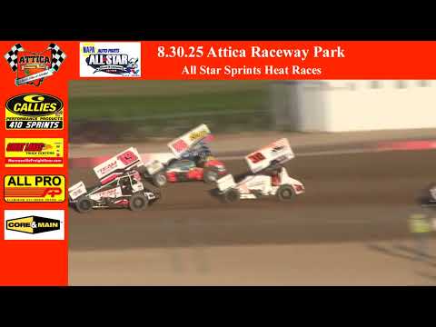 August 30th 2025 | Attica Raceway Park | Full Program - dirt track racing video image