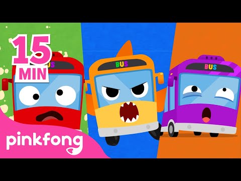 Die Räder vom Bus drehen rundherum 🚌- Mix | Baby Shark Deutsch | Pinkfong Kinderlieder