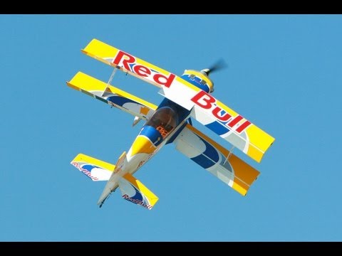Aeroworks 100cc ultimate Bi-Plane 1/4 scale Redbull 3d plane (Tricks!) - UCkPckS_06G1eNNPKyyfbUGQ