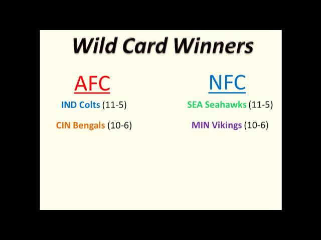 What Do the Seeds Mean in the NFL Playoffs?