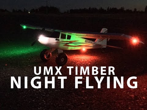 UMX Timber Night Flying! - UCLqx43LM26ksQ_THrEZ7AcQ