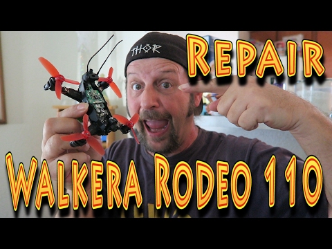 Repair: Walkera Rodeo 110 Repair Guide!!! (02.13.2017) - UC18kdQSMwpr81ZYR-QRNiDg