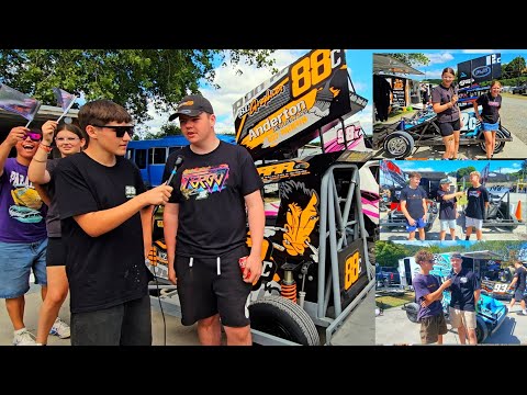 Ministocks in Paradise Drivers Interviews @ Paradise Valley Speedway Part 1 - dirt track racing video image