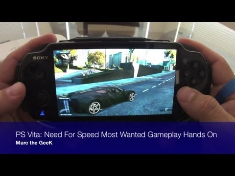 PS Vita - Need for Speed Most Wanted Gameplay Hands On - UCbFOdwZujd9QCqNwiGrc8nQ