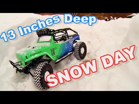 Axial Snow Day TheRcSaylor Way - 13 Inches of Snow - Deadbolt - G6 Falken - UCYWhRC3xtD_acDIZdr53huA