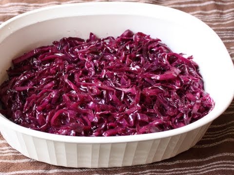 Braised Red Cabbage Recipe - Sweet & Sour Braised Red Cabbage Side Dish - UCRIZtPl9nb9RiXc9btSTQNw