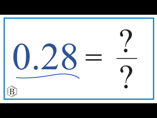what-is-0-28-as-a-fraction-stuffsure