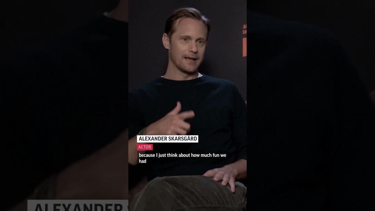 Alexander Skarsgård, who stars in "Infinity Pool," says graphic horror doesn’t bother him. #shorts