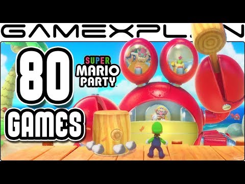 All 80 Super Mario Party Mini-Games Revealed (Gameplay Compilation) - UCfAPTv1LgeEWevG8X_6PUOQ