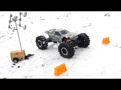 RC ADVENTURES - Backyard Rock Course - Snow Challenge - Axial XR10 - UCxcjVHL-2o3D6Q9esu05a1Q