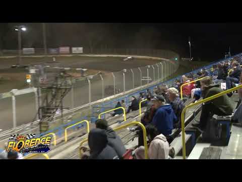 Florence Speedway - Sport Modified Feature - 3/30/2024 - dirt track racing video image