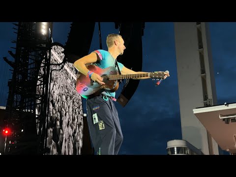 Coldplay - God Put a Smile Upon Your Face (Live) - Helsinki 31.7.2024 Finland