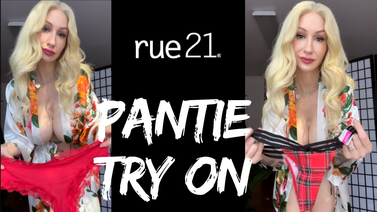 🎄Christmas  Panties from RUE 21 Try on Haul🎄