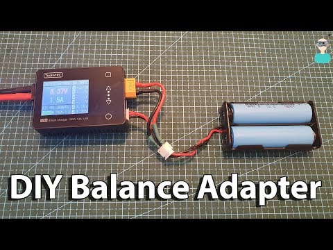 DIY 2S Battery Balance Plug Adapter + Jumper T16 Battery Case Upgrade - UCOs-AacDIQvk6oxTfv2LtGA