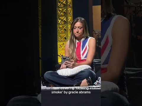 tate mcrae cover “blowing smoke”