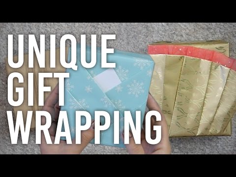 How to do Unique Gift Wrapping : DIY - UCTW7dAiZghXtmE_ZEbDtg3g