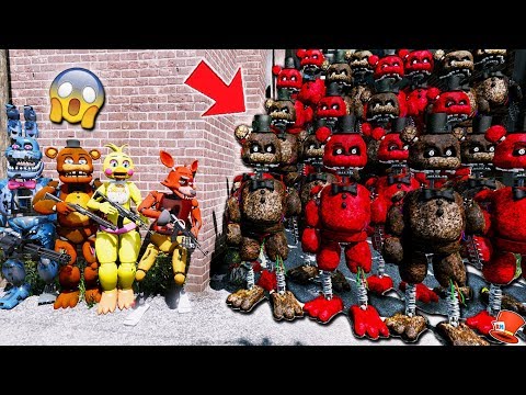 Meet the Evil 1000+ Ignited Freddy Animatronic Army! (GTA 5 Mods FNAF RedHatter) - UCdZoVLv1XHLLLJTSNcifuDQ