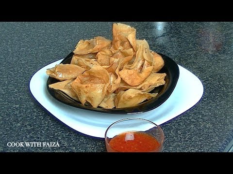 CHICKEN WONTON *COOK WITH FAIZA* - UCR9WXUxcp0bR9OWi5ersIHw