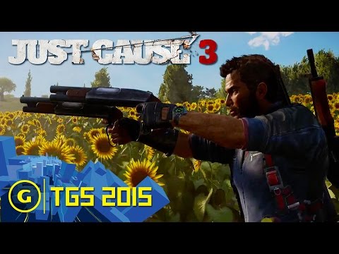 Just Cause 3 - Tokyo Game Show 2015 Trailer - UCbu2SsF-Or3Rsn3NxqODImw