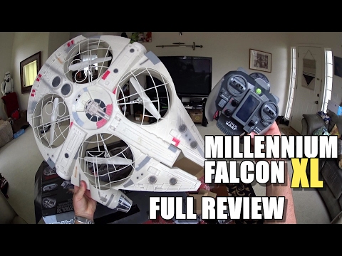 Star Wars MILLENNIUM FALCON XL Drone - Full Review - [Unbox, Inspection, Flight Test, Pros & Cons] - UCVQWy-DTLpRqnuA17WZkjRQ