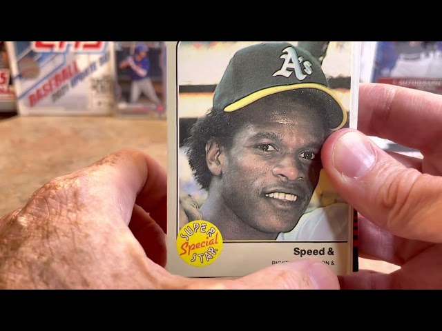 The Rickey Henderson Baseball Card You Need to Have