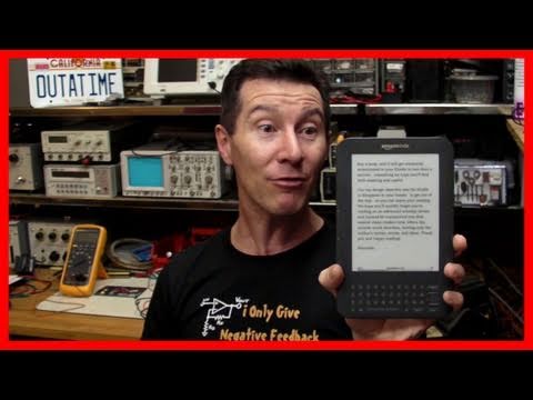 Amazon Kindle 3 3G GSM/WiFi Review - EEVblog #108 - UC2DjFE7Xf11URZqWBigcVOQ