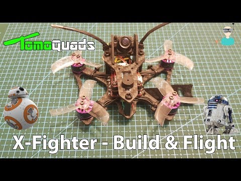 Tomoquads X-Fighter - Build & Flight - UCOs-AacDIQvk6oxTfv2LtGA