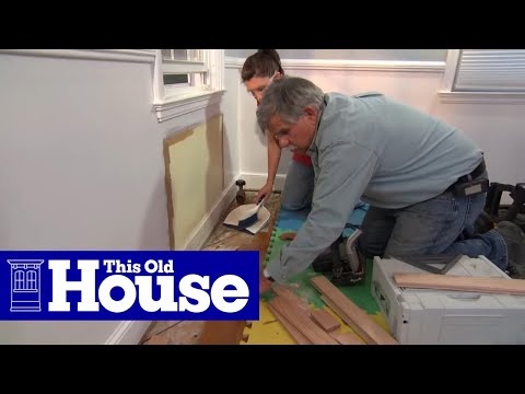 How to Repair a Tongue-and-Groove Wood Floor | This Old House - UCUtWNBWbFL9We-cdXkiAuJA