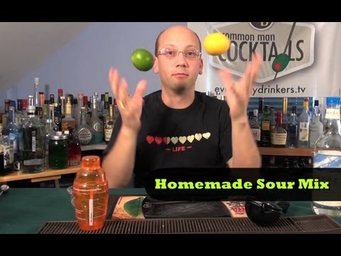 How To Make Homemade Sour Mix 