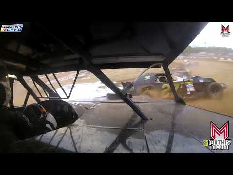 #16T Tim Holtsclaw - Midwest Mod - 8-31-2025 Springfield Raceway - In Car Camera - dirt track racing video image