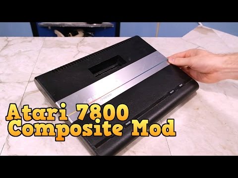 Atari 7800 Composite Mod and Review - UC8uT9cgJorJPWu7ITLGo9Ww