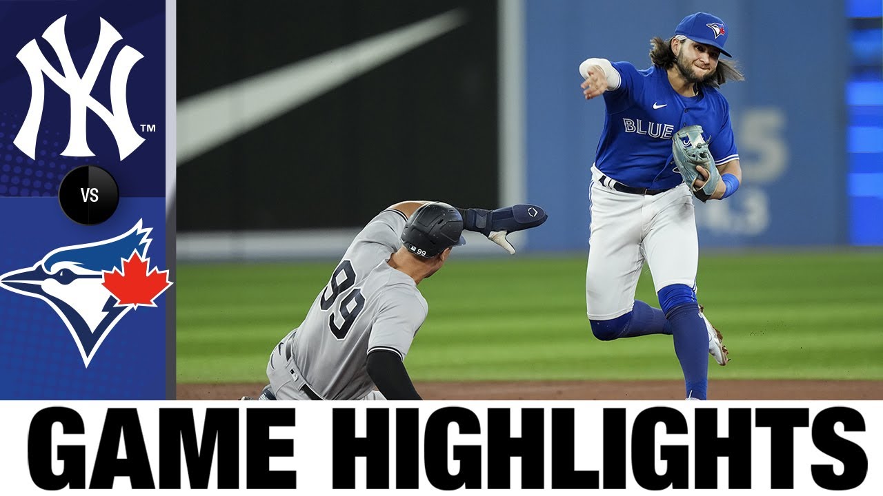 Yankees vs. Blue Jays Game Highlights (9/26/22) | MLB Highlights
