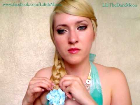 How to fishtail braid your own hair. 4 strand braid (flat, round) cute quick 5 min school hairstyles - UCeRF3k69cJnxB87lwk9KbrA