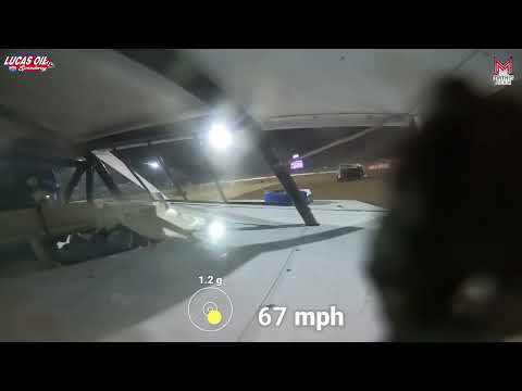 #4W Tyler Wolff - USMTS Modified - 8-1-2025 Lucas Oil Speedway - In Car Camera - dirt track racing video image