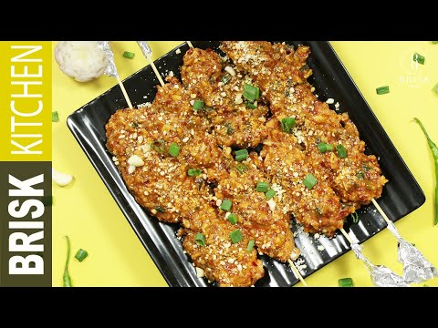 Schezwan Chicken Sticks | Brisk Kitchen Recipes