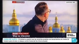 La Bbc Interrumpe Una Conexi N En Directo Desde Kiev Por El Alcance