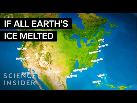 What the Earth would look like if all the ice melted - UC9uD-W5zQHQuAVT2GdcLCvg