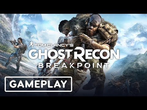 Ghost Recon Breakpoint Gameplay - Taking Down a Robot Tank - E3 2019 - UCKy1dAqELo0zrOtPkf0eTMw