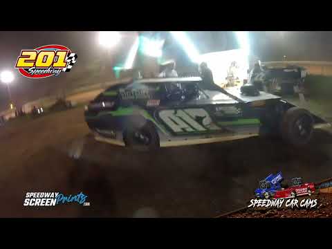 #A17 Alan Sailsbury - UMP Modified - 201 Speedway 8-2-25 - In-Car Camera - dirt track racing video image
