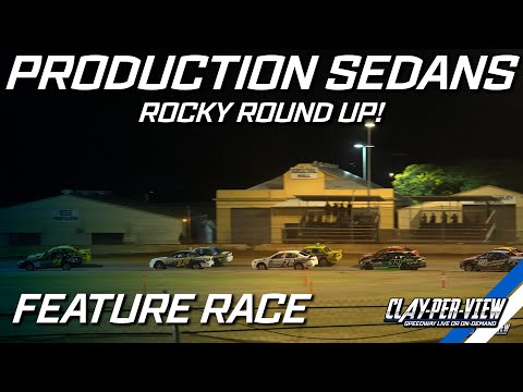 Production Sedans | Rocky Round Up - Rockhampton - 4th May 2025 | Clay-Per-View - dirt track racing video image
