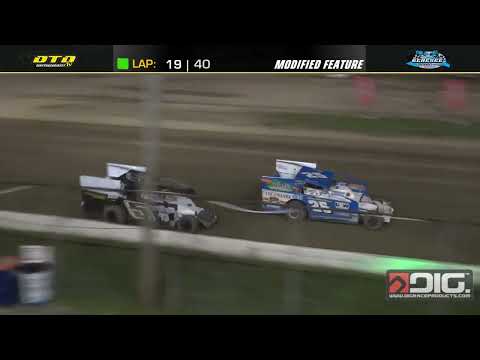 Genesee Speedway | Pinnacle of Power Modified Feature Highlights | 8/8/24 - dirt track racing video image