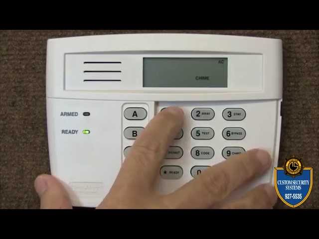How to Turn Off the Door Chime on Your Alarm System
