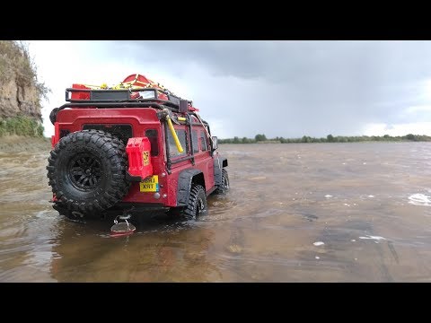 Экспедиция к северной реке на Land Rover Defender (TRX-4) - UCX2-frpuBe3e99K7lDQxT7Q