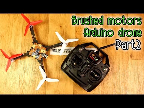 Brushed motors Arduino drone - Part2 - Prototype + NRF24 code - UCjiVhIvGmRZixSzupD0sS9Q
