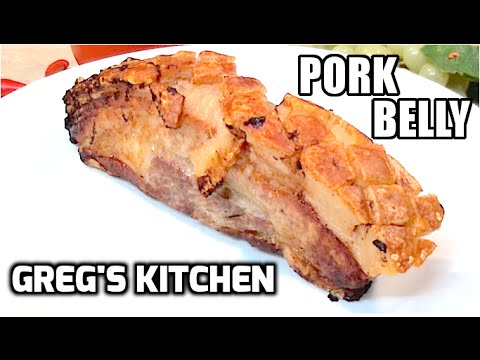 HOW TO COOK PORK BELLY (With Crackling) For One - Greg's Kitchen - UCGXHiIMcPZ9IQNwmJOv12dQ