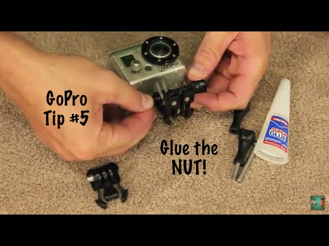 Super Glue For Screw / Dome Nut - GoPro Tip #5 - UCTs-d2DgyuJVRICivxe2Ktg