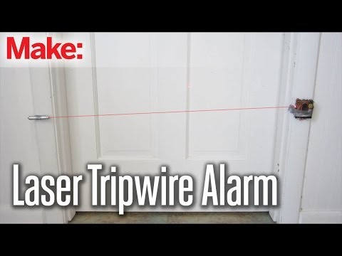 DIY Hacks & How To's: Laser Tripwire - UChtY6O8Ahw2cz05PS2GhUbg