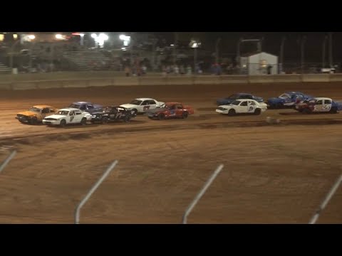 Crown Vic feature at Needmore Speedway 8/25/2023 - dirt track racing video image
