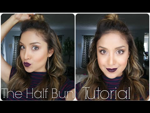 The Half Bun Tutorial - 90's Trend |Dulce Candy| - UCo5zIpjl2OQkYatd8R0bDaw